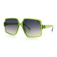 thumbnail image 6 of Womens Classical 90s Butterfly Designer Style Chic Thin Plastic Sunglasses Green - Smoke, 6 of 8