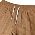 thumbnail image 6 of MHOSTAFH Men's Shorts Set Summer Beach Vacation 2 Piece Outfits Short Sleeve Shirts and Drawstring Short Pant Loungewear Set, 6 of 7