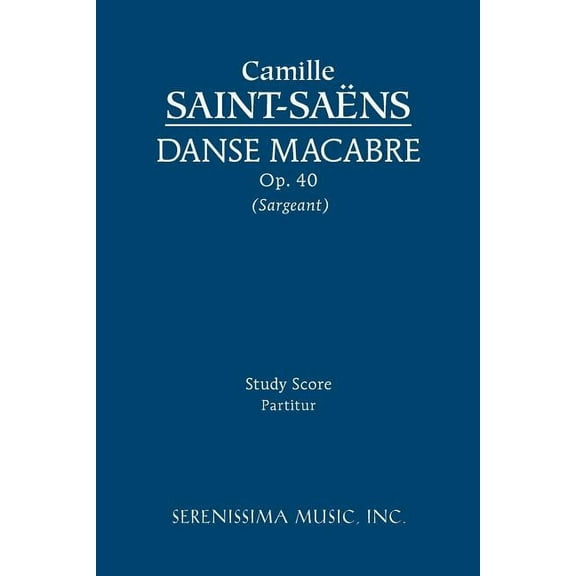 Danse macabre, Op.40: Study score, (Paperback)