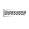 thumbnail image 2 of Bethel International LED Wall Sconce Chrome Metal & Crystal, 2 of 2