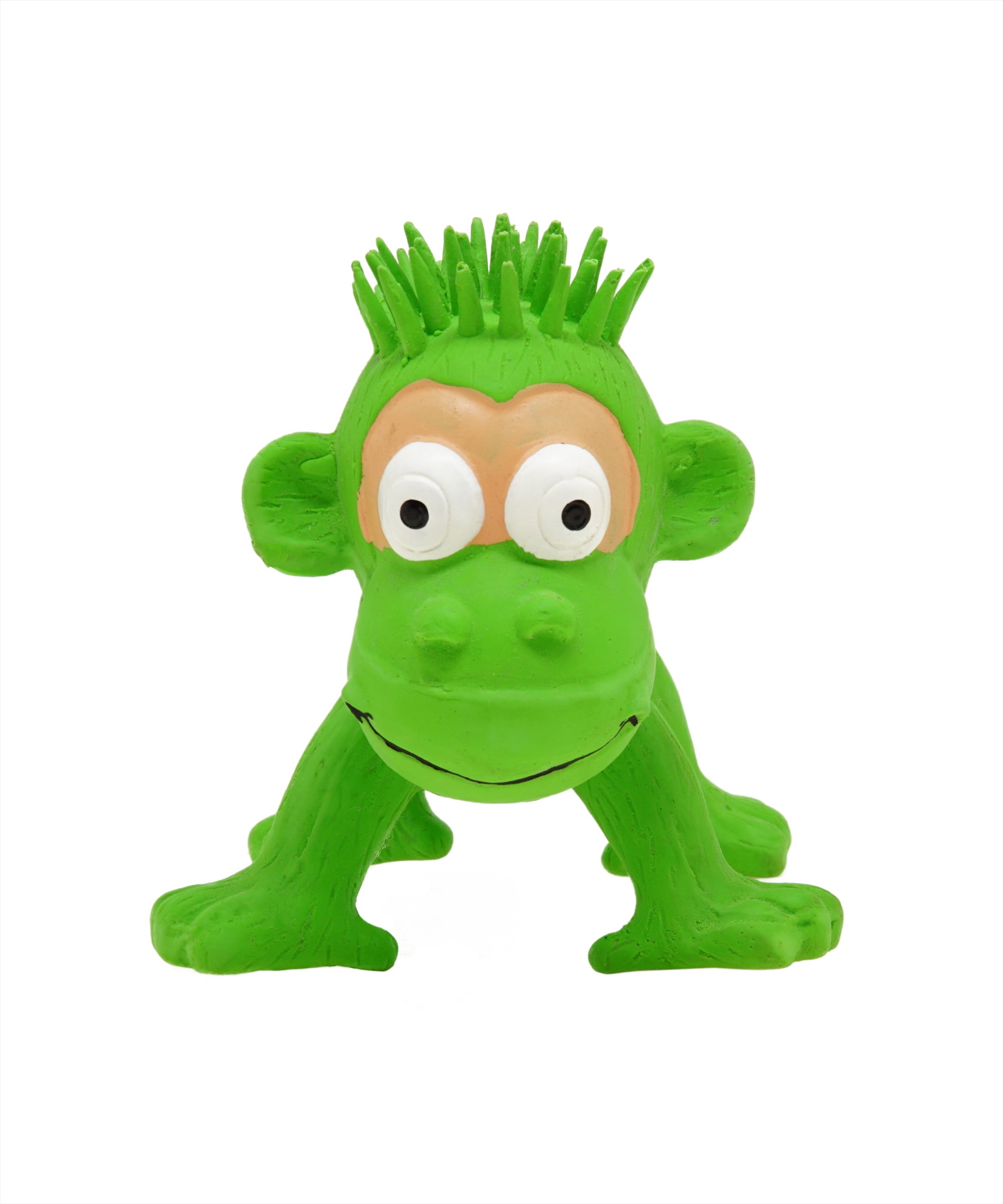 squeaky rubber monkey dog toy