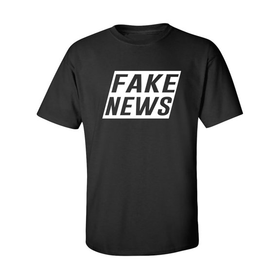 FAKE NEWS Adult Short Sleeve T-shirt