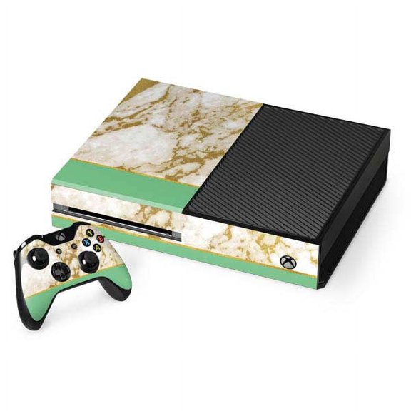 Skinit Marble Pastel Marble Xbox One Console and Controller Bundle Skin