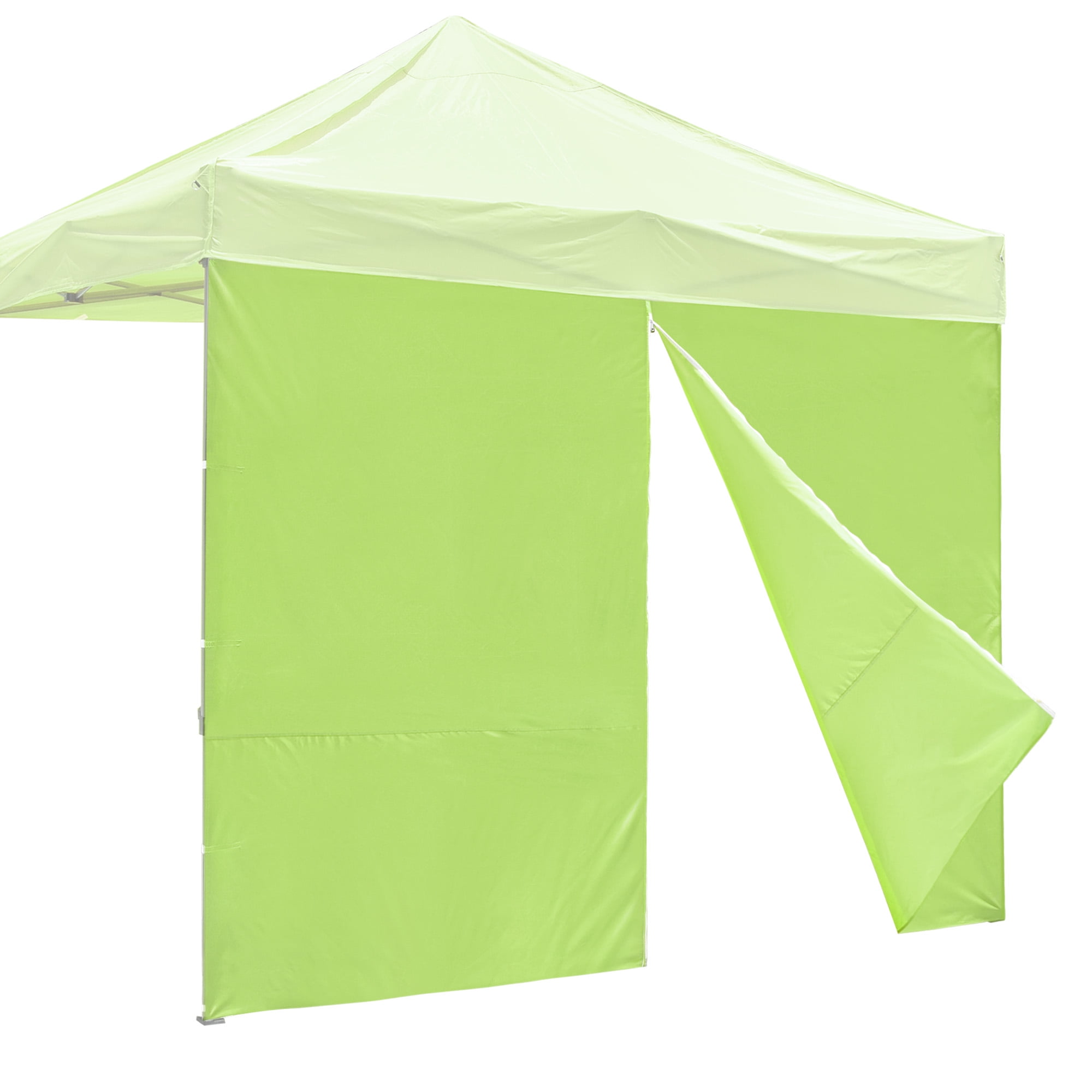 Fits 10x10ft Canopy Backyard 1 Piece InstaHibit Privacy Sidewall Zipper UV30 