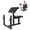 Black, variant on Adjustable Preacher Curl Bench, 300LBS Capacity, 2" Thick Pads, 5/6 Level Settings for Home Gym