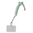 thumbnail image 1 of Mobile Phone Nylon Hanging Ropes with Card Detachable Neck Cords Anti-lost Crossbody Necklace Lanyards Strap Cellphone Accessory Mint Green, 1 of 8