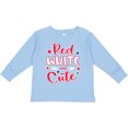 thumbnail image 3 of Inktastic 4th of July Red White and Cute with Arrow and Stars Boys or Girls Long Sleeve Toddler T-Shirt, 3 of 5