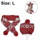 thumbnail image 2 of Gorro y bufanda de punto para disfraz de perro navideño, accesorios bonitos para disfraz de mascota, ropa cálida de invierno para gato, 2 of 5