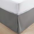 thumbnail image 1 of Falda de cama plisada envolvente, diseño clásico para camas con longitud de caída extralarga, material de primera calidad que garantiza durabilidad y facilidad de cuidado, 1 of 2