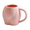 thumbnail image 3 of Tazas de café de cerámica 3D, artículos para beber divertidos para Navidad, regalo de Navidad, mujeres y hombres Rosa BLESIY Tazas de café de cerámica, 3 of 8
