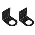 thumbnail image 1 of Moyic El soporte desinfectante de manos de pared de acero inoxidable de primera calidad de 2 piezas mantiene los elementos esenciales Accesorios de baño negro elegante, 1 of 6