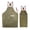 Army Green, variant on DICEWEN Fashion Cotton Kitchen Aprons For Woman Men Chef Work Apron For Grill Restaurant