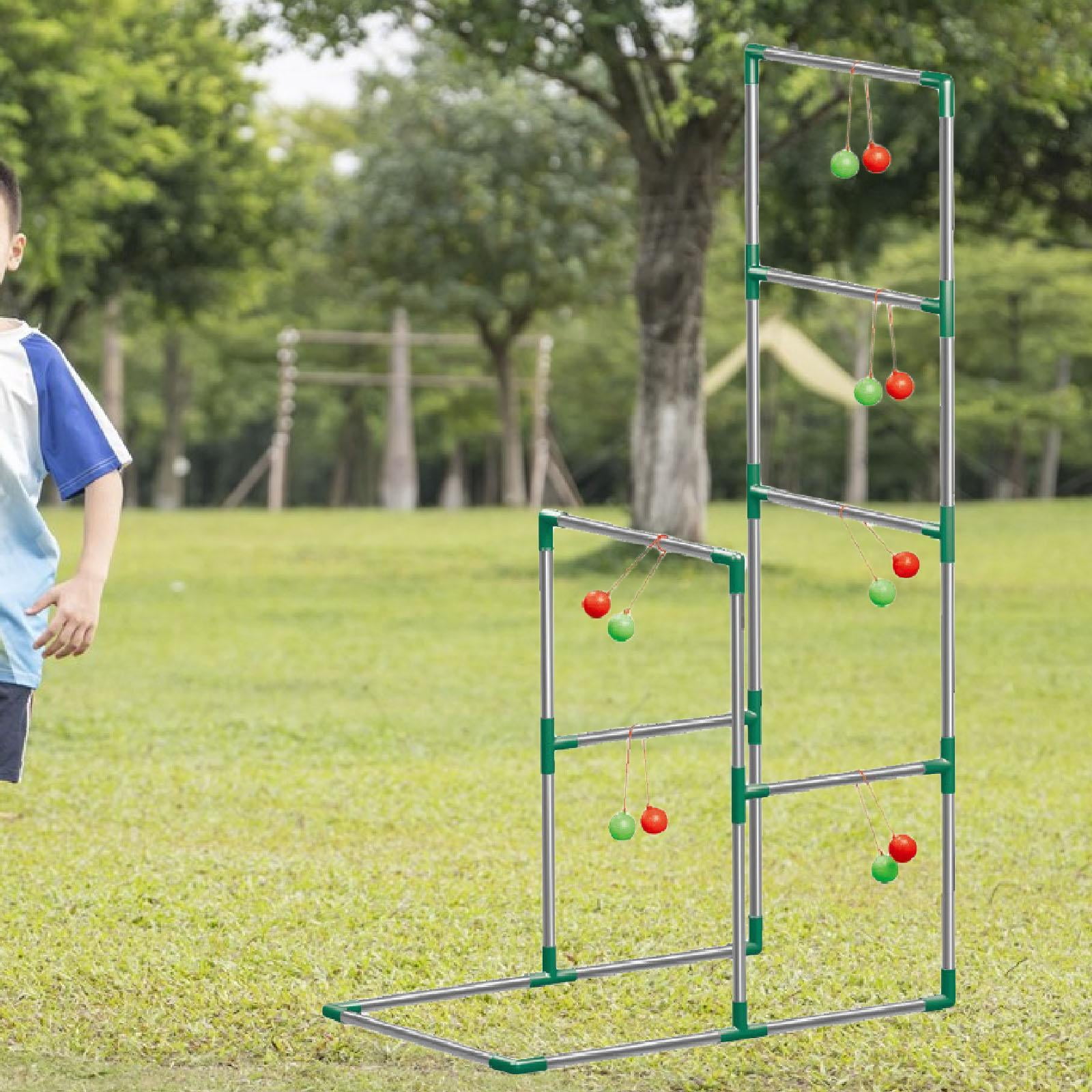 harayaa Ladder Toss Outdoor Game Set Backyard Beach Lawn Courtyard Yard Tossing Game Set