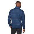thumbnail image 2 of Avalanche Men's Tonal Printed Snap Up Pullover Sweatshirt With Pockets, 2 of 5