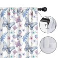 thumbnail image 4 of Blackout Kids Curtains,Flower and Butterfly Childrens Insulated Curtains Set Of 2,Bedroom Essentials,Toddler Room Decor 42"x54"(106x137cm), 4 of 4