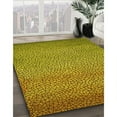 thumbnail image 3 of Ahgly Company Tapis d'Intérieur Lavables en Machine, Carrés Transitionnels Brun Bronze Foncé, Carrés de 8', 3 of 7