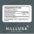 thumbnail image 4 of Activated Charcoal - 520 mg Highly Absorbent - Gas & Bloating - Detox  Supplement  - Derived from Coconut Shells - Hallusa Natural - 60 Capsules, 4 of 9