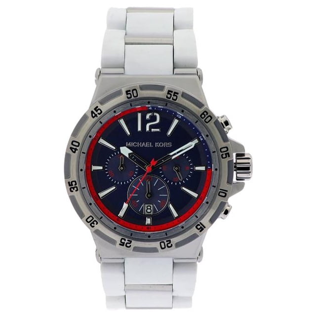 Michael Kors Silicone Wrapped Chronograph Mens Watch MK8297