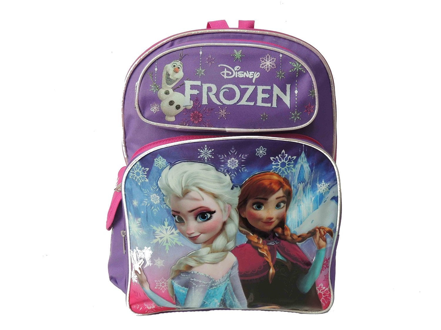 New *- Disney Frozen Backpack Anna & Elsa , 16