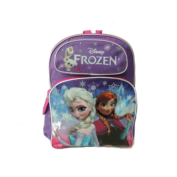 Backpack - Disney - Frozen Snow Elsa ,Anna & Olaf School Bag New 638993