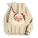 thumbnail image 5 of WILLBEST Sudadera Larga para Mujer, con Estampado Navideño, Cremallera, Manga Larga, Bolsillo y Cordón Ajustable X-Grande, 5 of 8