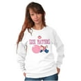 thumbnail image 4 of Dubble Bubble Size Matters Joke Sweatshirt for Men or Women Brisco Brands M, 4 of 6