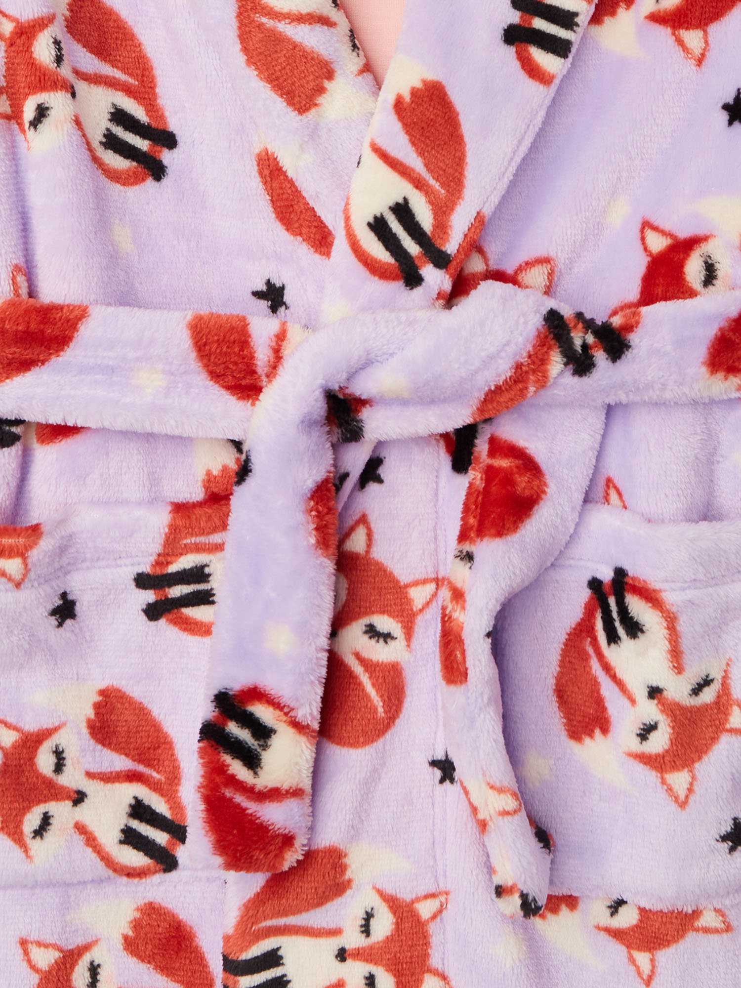 Wonder Nation Girls’ Pajama Sleep Set with Robe, 3-Piece, Sizes 4-18 & Plus - image 3 of 3