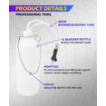 thumbnail image 2 of Brake Bleeder Kit,1L Brake Bleeder,Car Accessories Brake Fluid Bleeder Kit,Brake Bleeder Bottle with 24” Tube and Rubber Connector,Brake Fluid Bleeder Fits All Brake Systems Collect Brake Fluid, 2 of 5