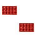 thumbnail image 2 of Advancent Silicone DIY Mold Bakery Kitchen Gadget Tool Make Tools Cube Tray Accessories Ice Dessert Decorating Multi-slot Baking color chocolate 2Conjunto, 2 of 6