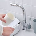 thumbnail image 3 of 400ml Simple Design Bathroom Rinsing Wash Tooth Mug Plastic Tumbler Toothbrush Holder Cup Water Bottle, 3 of 9
