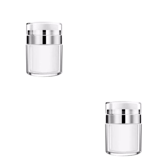Injueey Latas de viaje Conveniente Portátil Pequeña Lata de crema ligera Botellas de prensa vacías Contenedor de almacenamiento fácil Type6 NO6