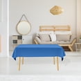 thumbnail image 5 of 2 Tablecloths Plastic Tablecloths Disposable Table Covers 54 X 108 Inches Shower Cover Table Cloth, 5 of 7
