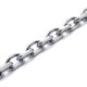 thumbnail image 3 of 4X Cadena de Joyeria de Hombres y Mujeres, Collar de Acero Inoxidable, Plata - Anchura 3mm - Longitud 70cm, 3 of 3
