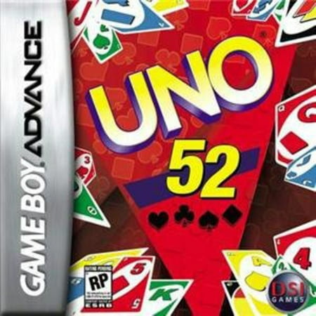 UNO 52 for Gameboy Advanced (Top 10 Best Gameboy Games)