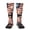 2 Black-2, variant on Womens America Flag Firework Knee High Socks Comfy Thermal Boot Long Socks