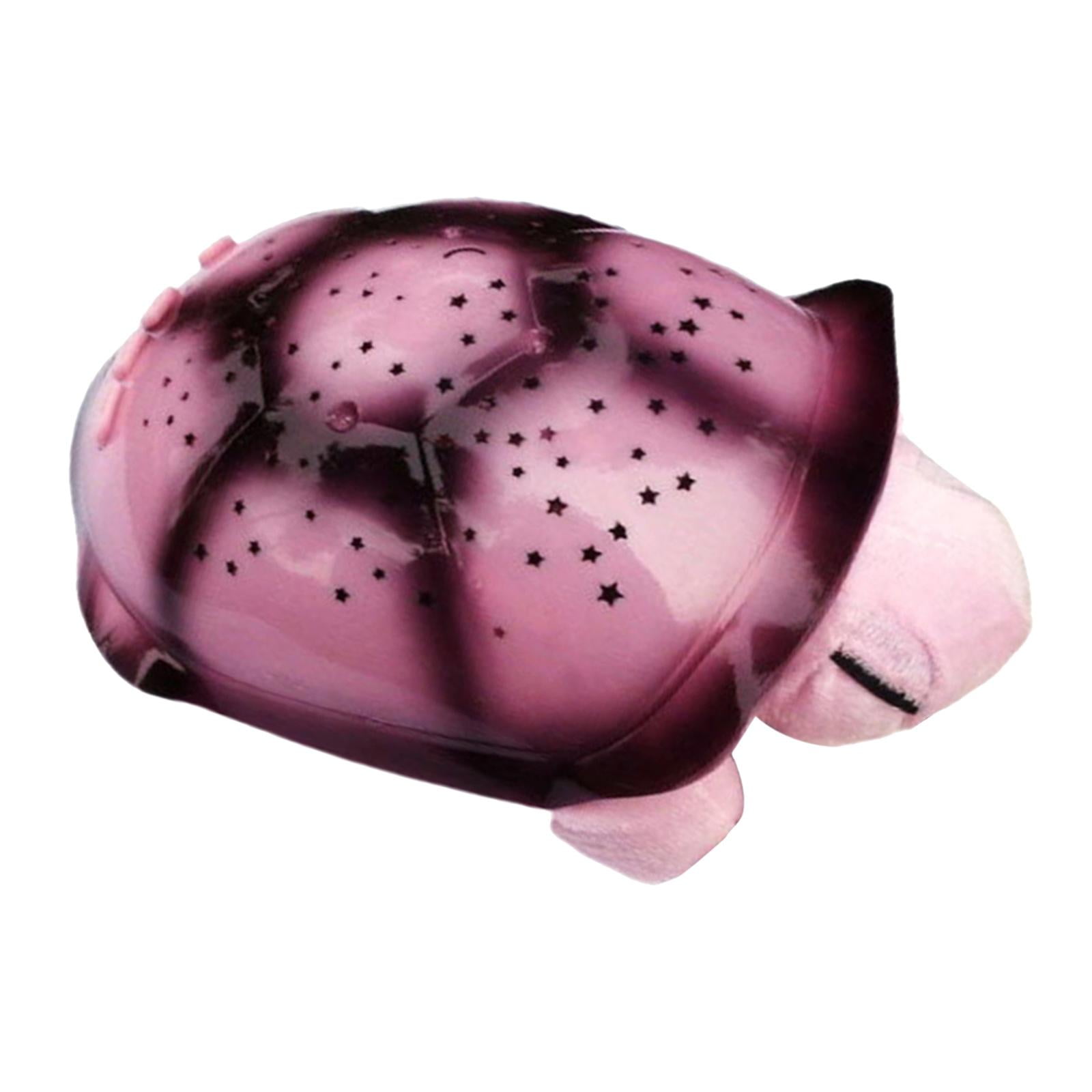 LED Turtle Night Light Star Sky Projector Lamp with Music for Baby Kids Bedroom
