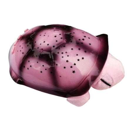 

Star Projector Lamp LED Birthday Gift Musical Night Light Turtle Pink