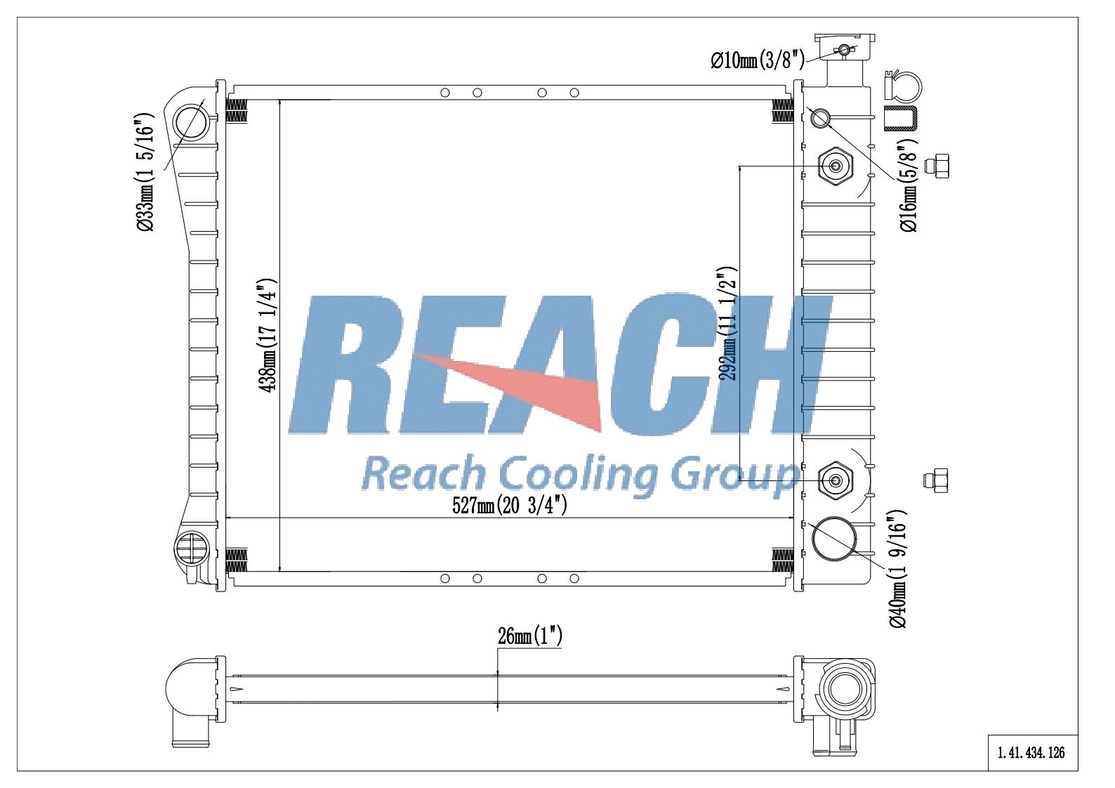 REACH Radiator 41-434