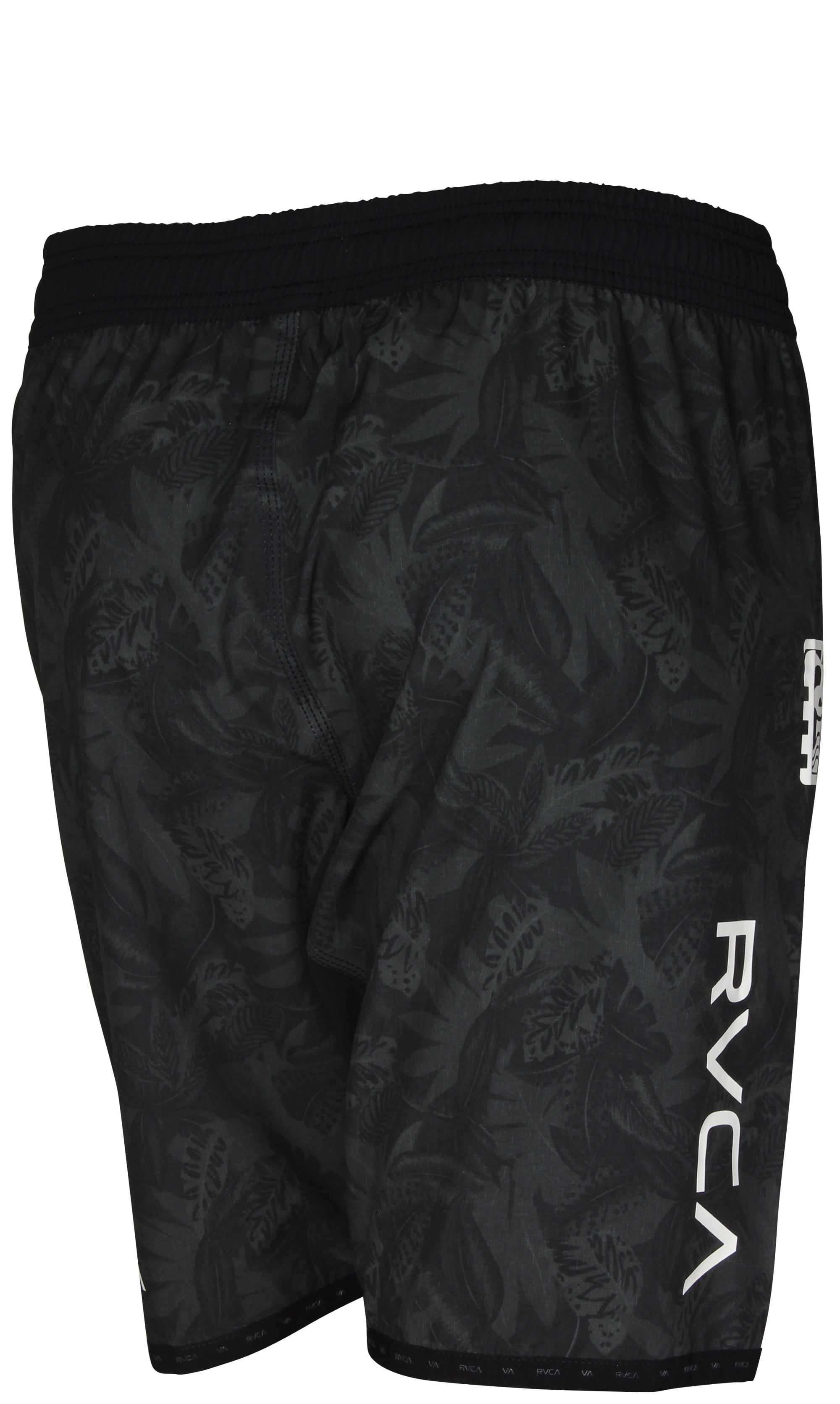 RVCA Mens VA Sport BJ Penn Printed Scrapper Shorts Black Walmart
