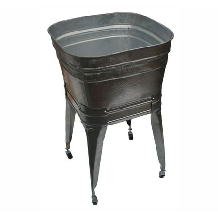 Square Wash Tub With Stand