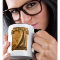 thumbnail image 2 of 3dRose, A vintage style nautical map and sailboat I'd Rather Be Sailing., 15oz Two-Tone Black Mug, 2 of 7