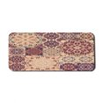 thumbnail image 1 of Vintage Computer Mouse Pad, Antique Traditional Ceramic Tiles Ornamental Moroccan Image Print, Rectangle Non-Slip Rubber Mousepad X-Large, 35" x 15" Gaming Size, Dried Rose Ivory, by Ambesonne, 1 of 2