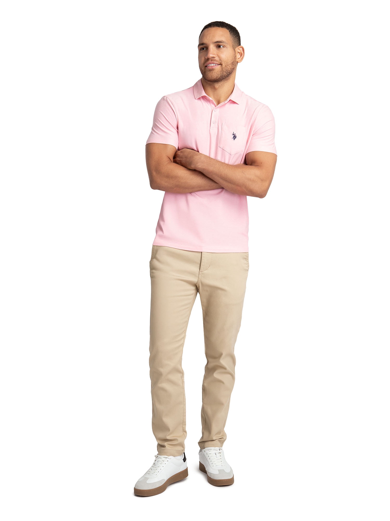 U.S. Polo Assn. Men's Luxe Polo Shirt