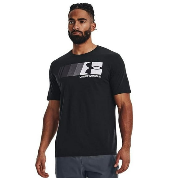 Under Armour Men's Short Sleeve Loose Fit Tee T-Shirt Black Size Large