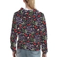 thumbnail image 7 of Sikiie Snakes And Snake Fruit Women's Casual Hoodies Long Sleeve Lightweight Pullover Tops Loose Sweatshirt-X-Large, 7 of 7