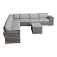 thumbnail image 3 of Living Source International 10-Piece Sectional Set with Cushions in Gray, 3 of 5