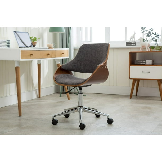 Porthos Home Adjustable Height Mid Century Modern Office Desk