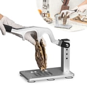 Upgraded Adjustable Oyster Shucker Machine with Heavy-Duty Narrow Blade, All-Metal High-Strength Steel Oyster and Clam Opener Tool Set for Home Kitchens and Seafood Restaurants