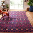 thumbnail image 3 of SAFAVIEH Monaco Flannery Geometric Area Rug, Pink/Multi, 6'7" x 6'7" Square, 3 of 6