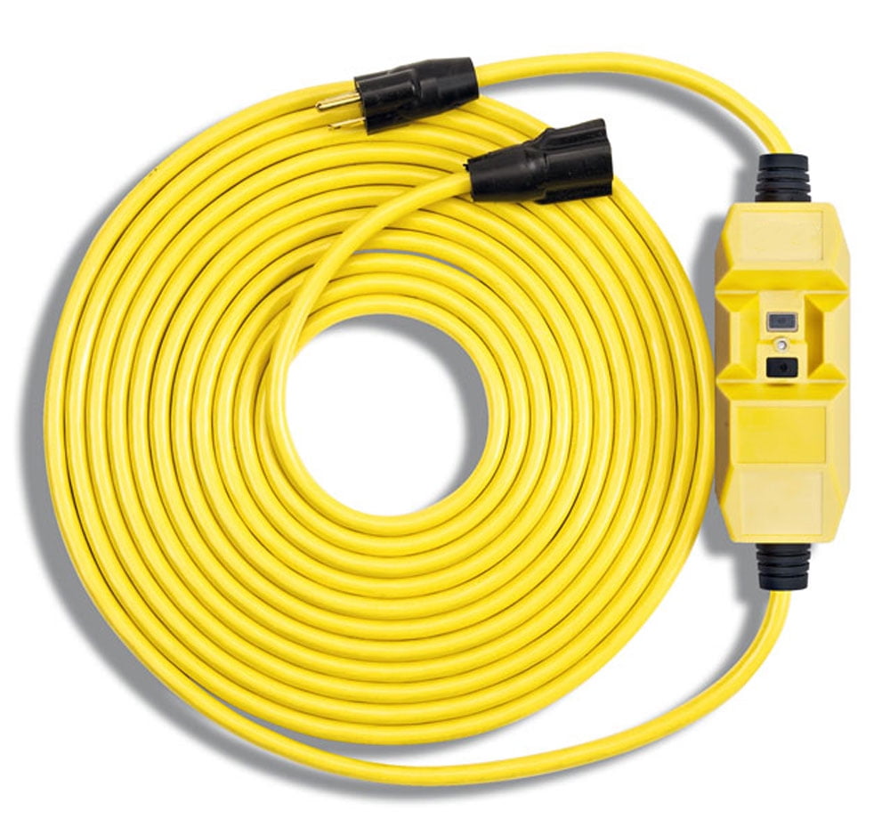 New Tower Manufacture 25-ft 15-Amp 14-Gauge  Extension Cord GFCI Circuit 